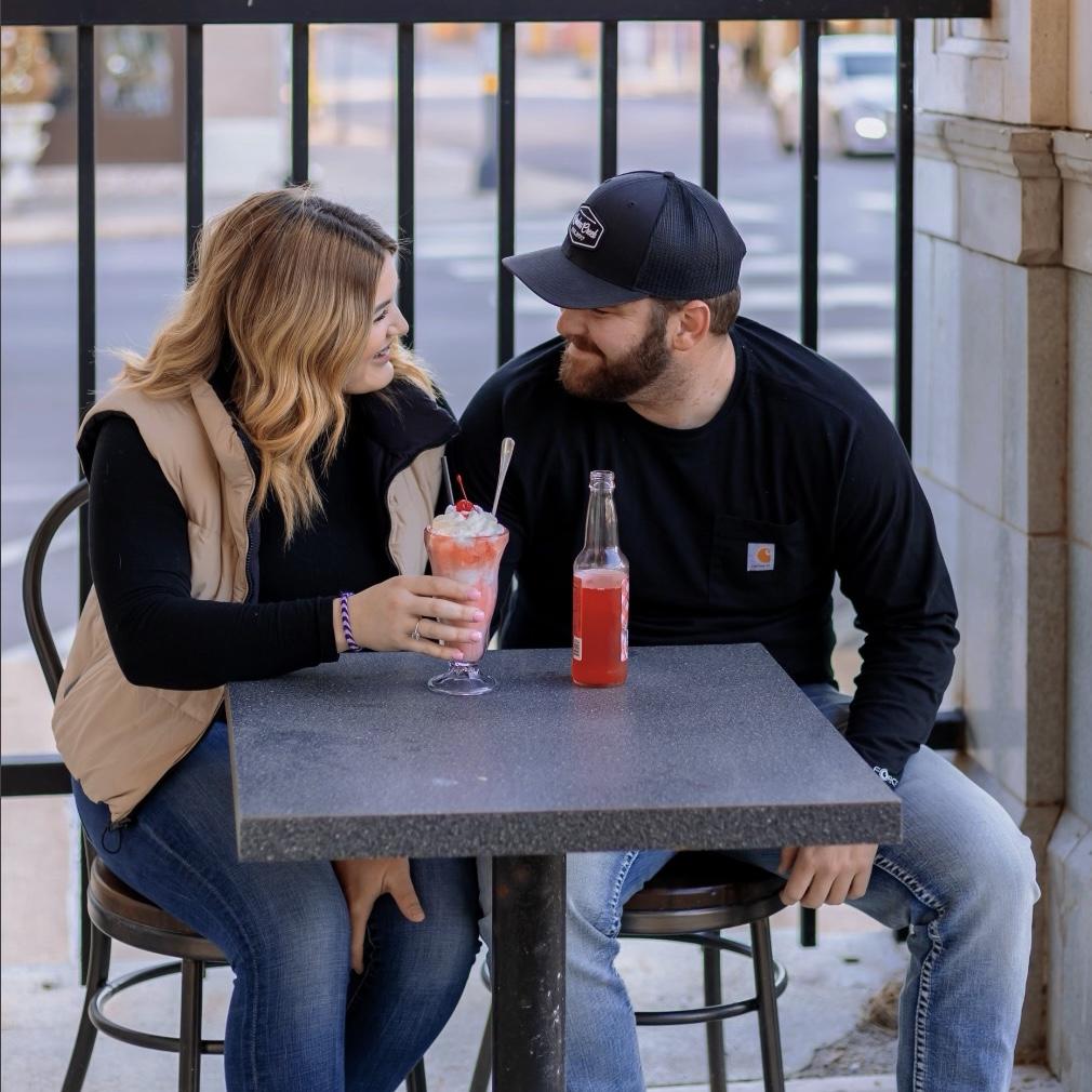 Our first Valentine’s Day together (we got asked to take photos for Sundae in Paris to advertise valentines ice cream 😋