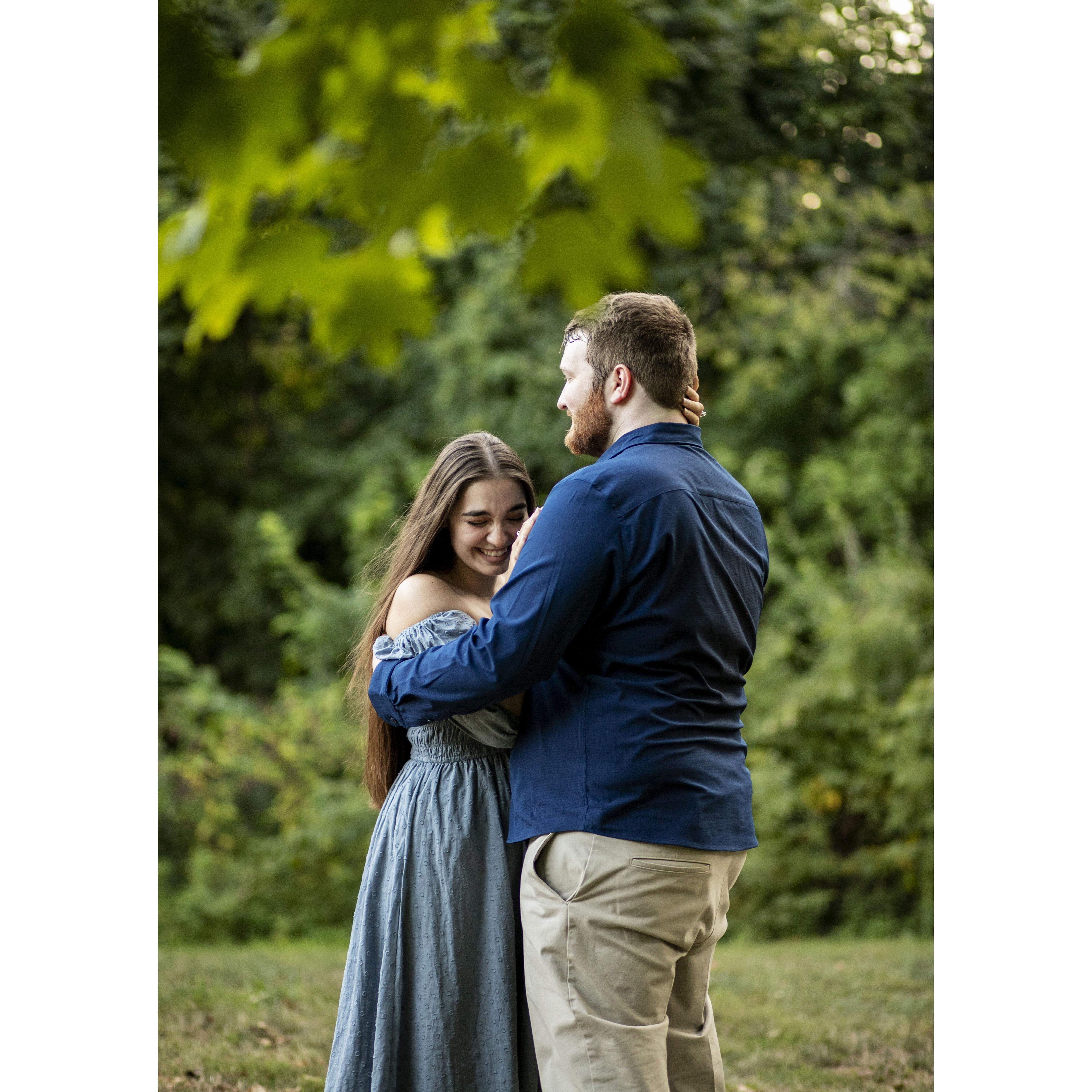 God bless our photographer for putting up with us making each other giggle through the whole session.