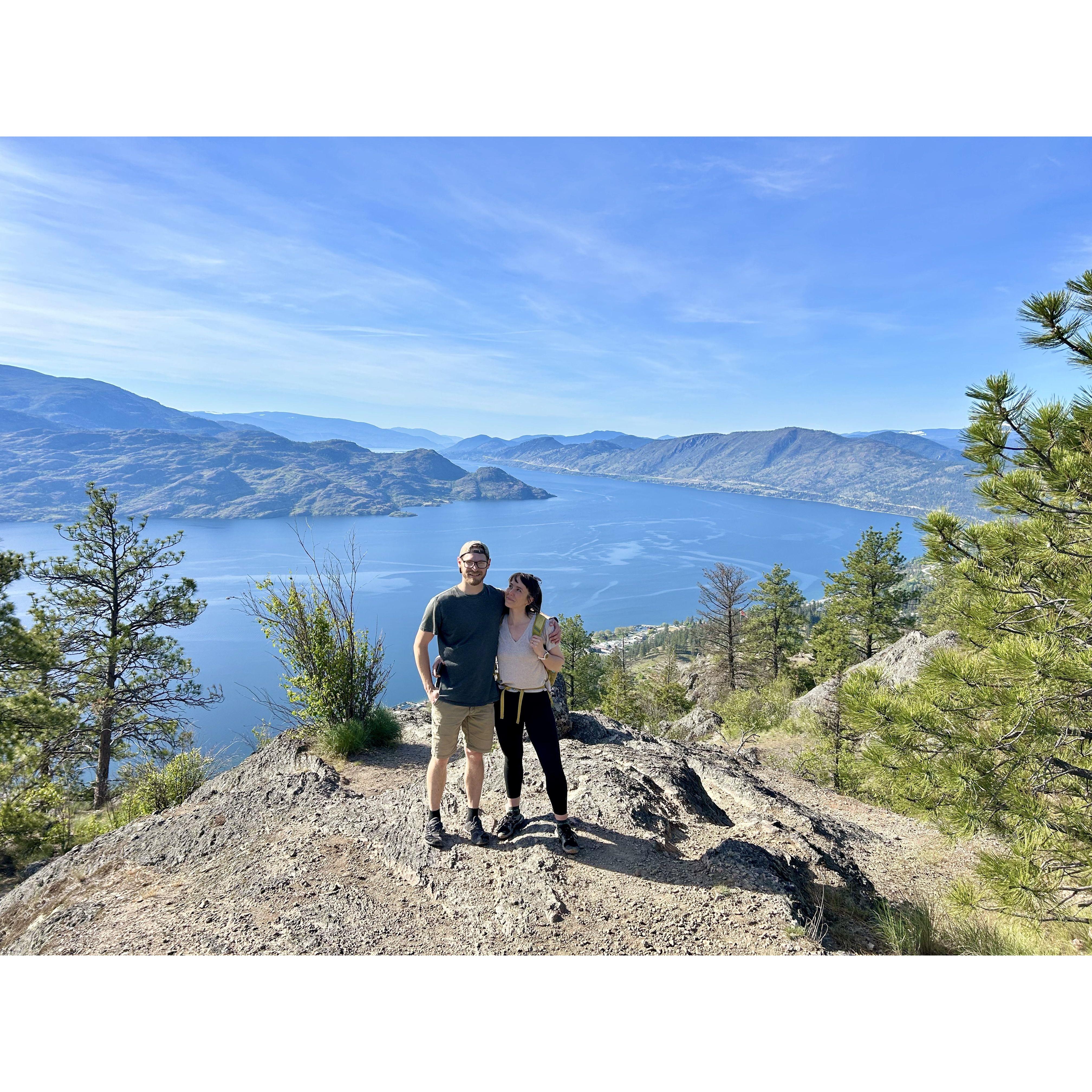 In Canada to celebrate Jack + Shelley's wedding! Foreshadowing...?