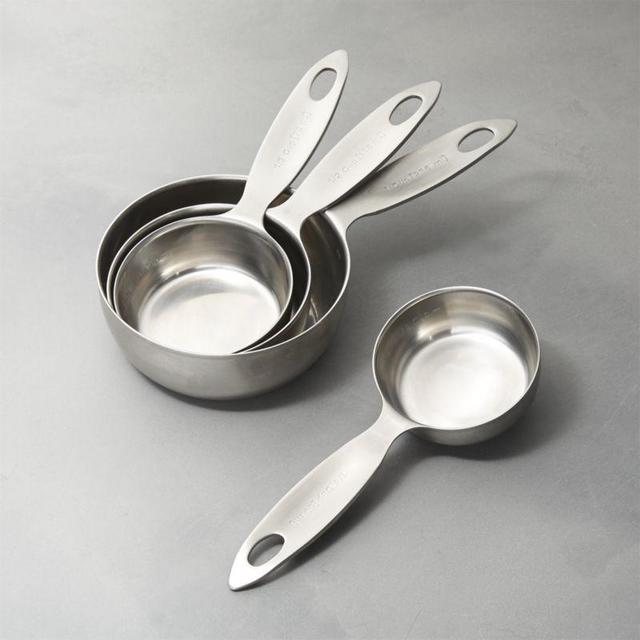 Stainless Steel Measuring Cups, Set of 4