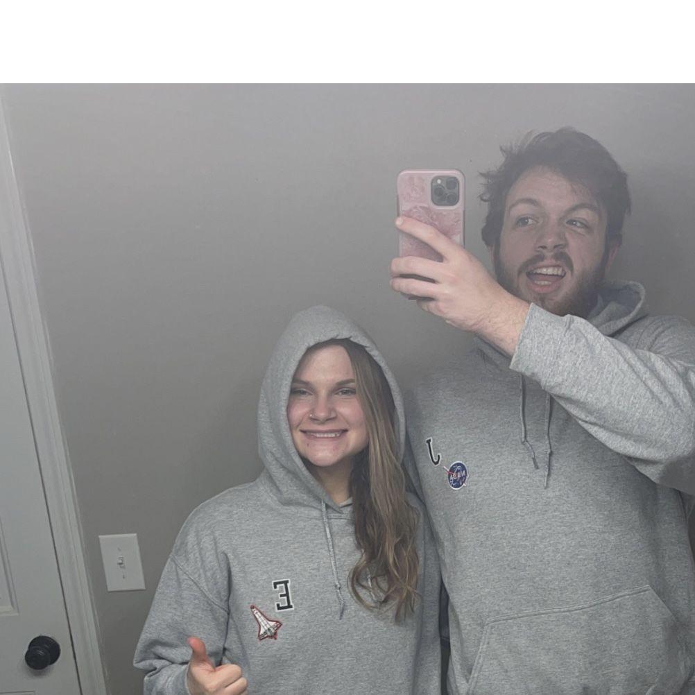 Making matching sweatshirts