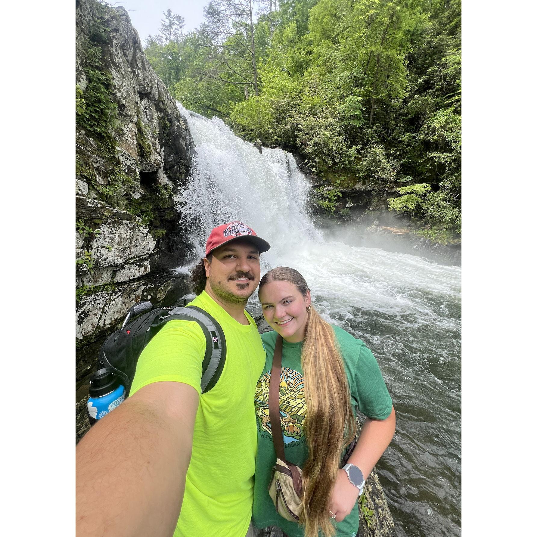 Camping for Christian's birthday in the Smoky Mountains
