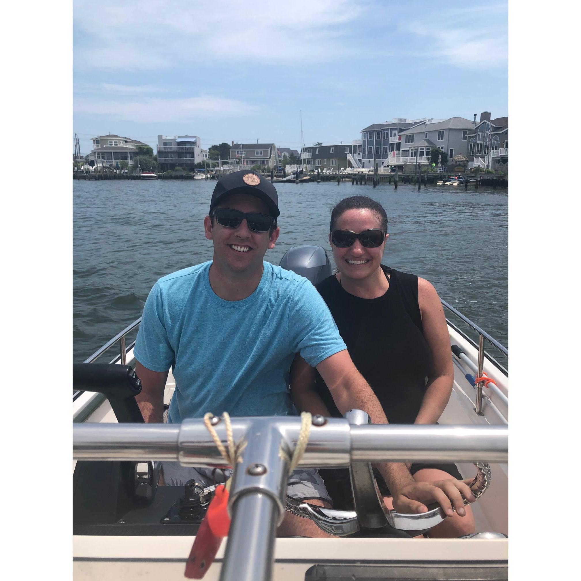 We spent this weekend at Todd's parents house in LBI. It was really nice to spend the time with his family and get to understand why this is his favorite place in all the world.
