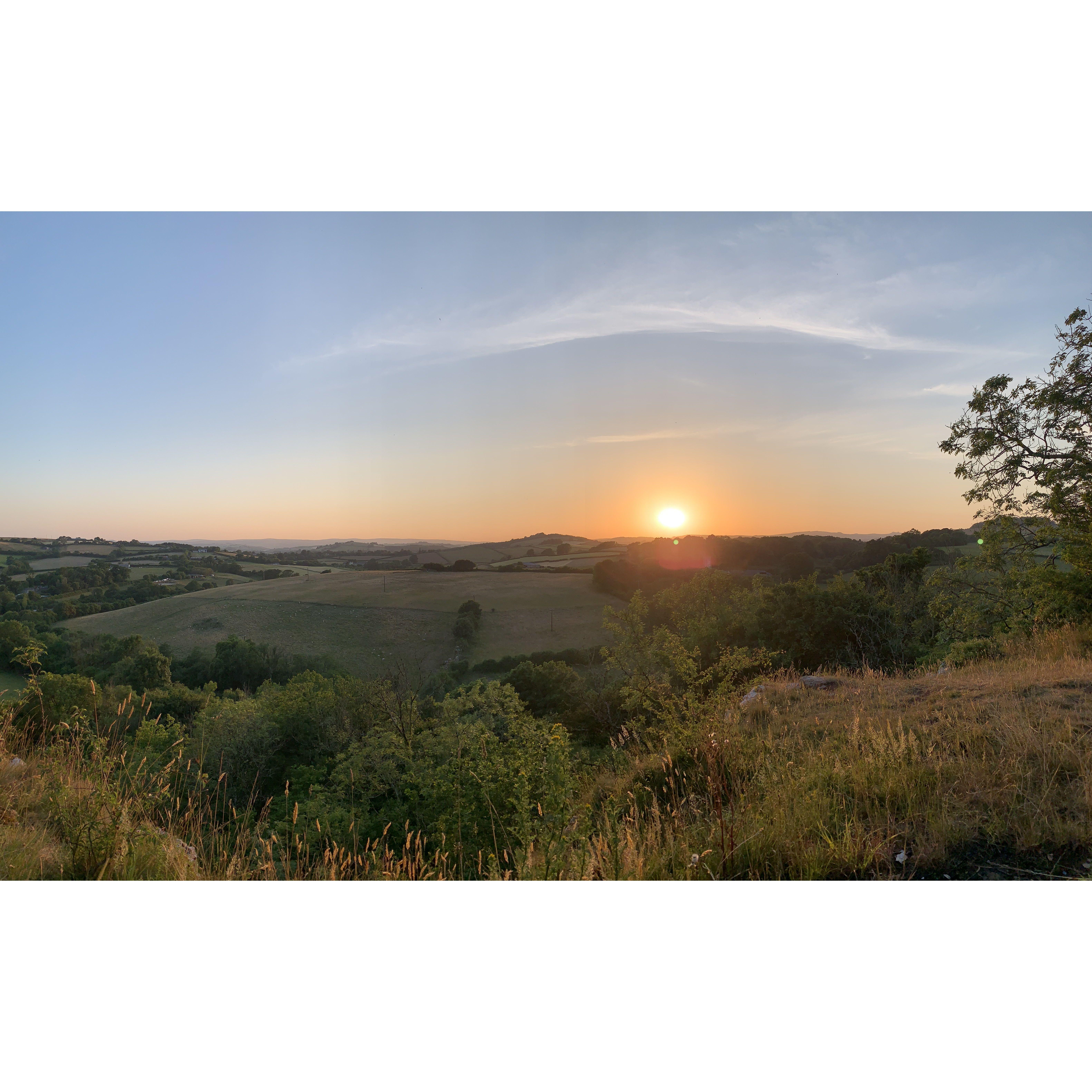 Proposal on Summer Solstice 2023
View from Orley Quarry