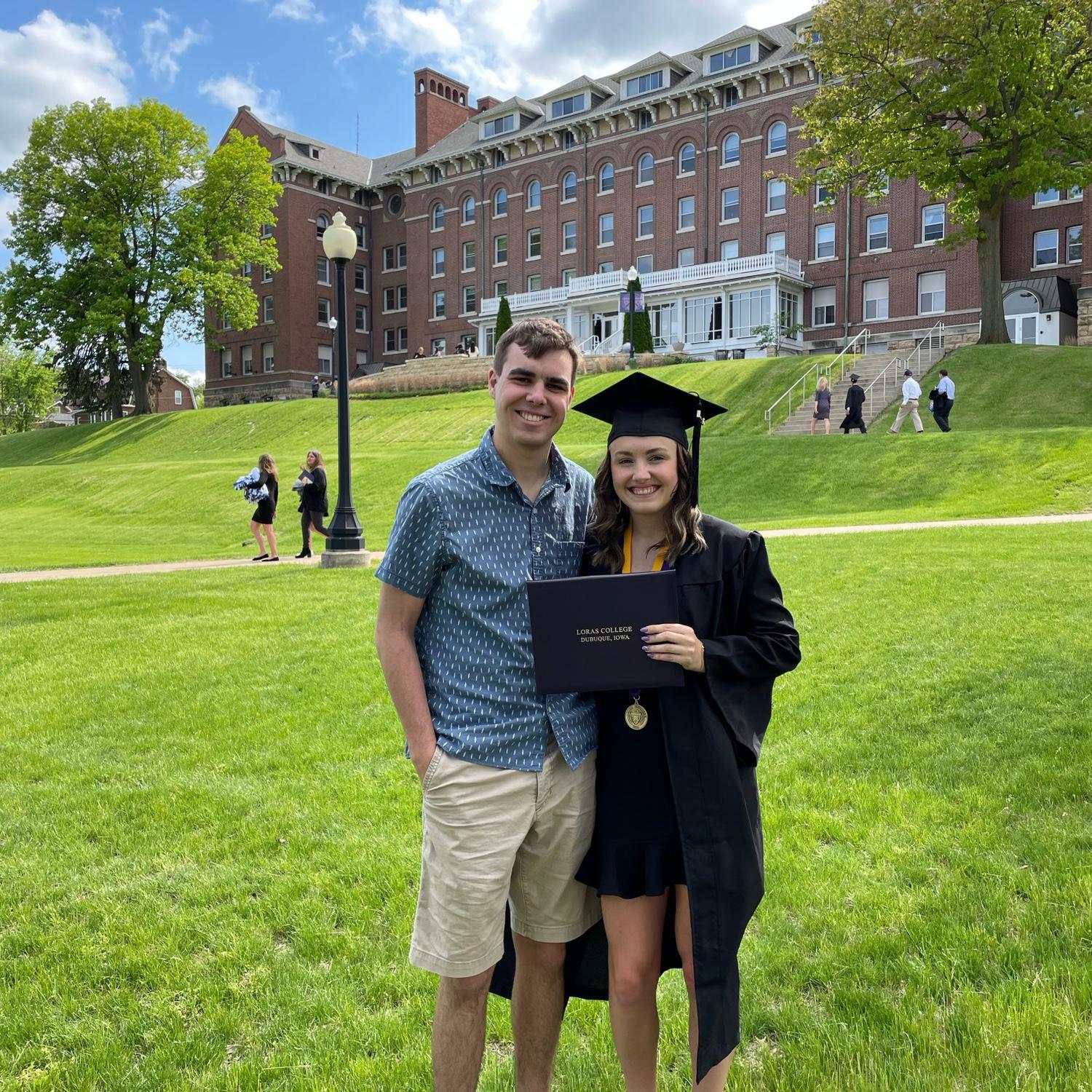 Ellie's college graduation (2022)