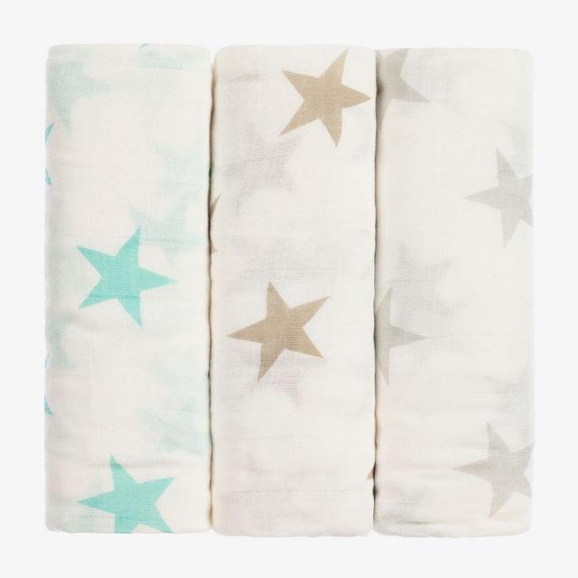 Star Swaddle Blankets (3 Pack)