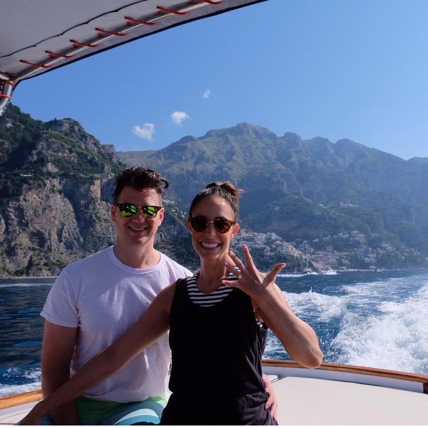 Day one as a newly engaged couple in Positano!