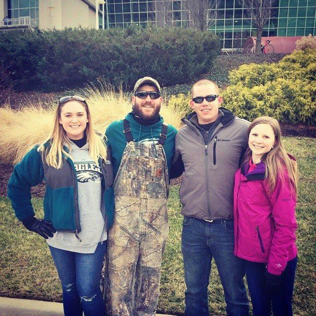 Emily's First Eagle's Game
December 2014