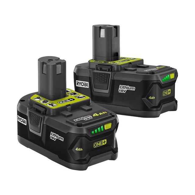 18-Volt ONE+ 4.0 Ah Lithium-Ion Battery (2-Pack)