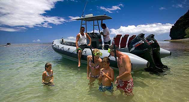 Kauai Zodiac - Na Pali Raft Day Expedition