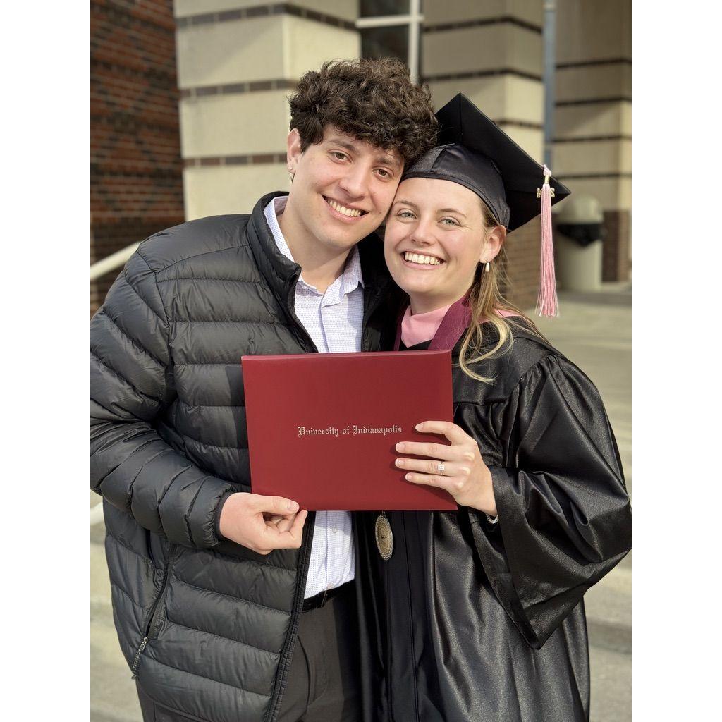 Lauren graduates in December 2024, Hector soon to follow!