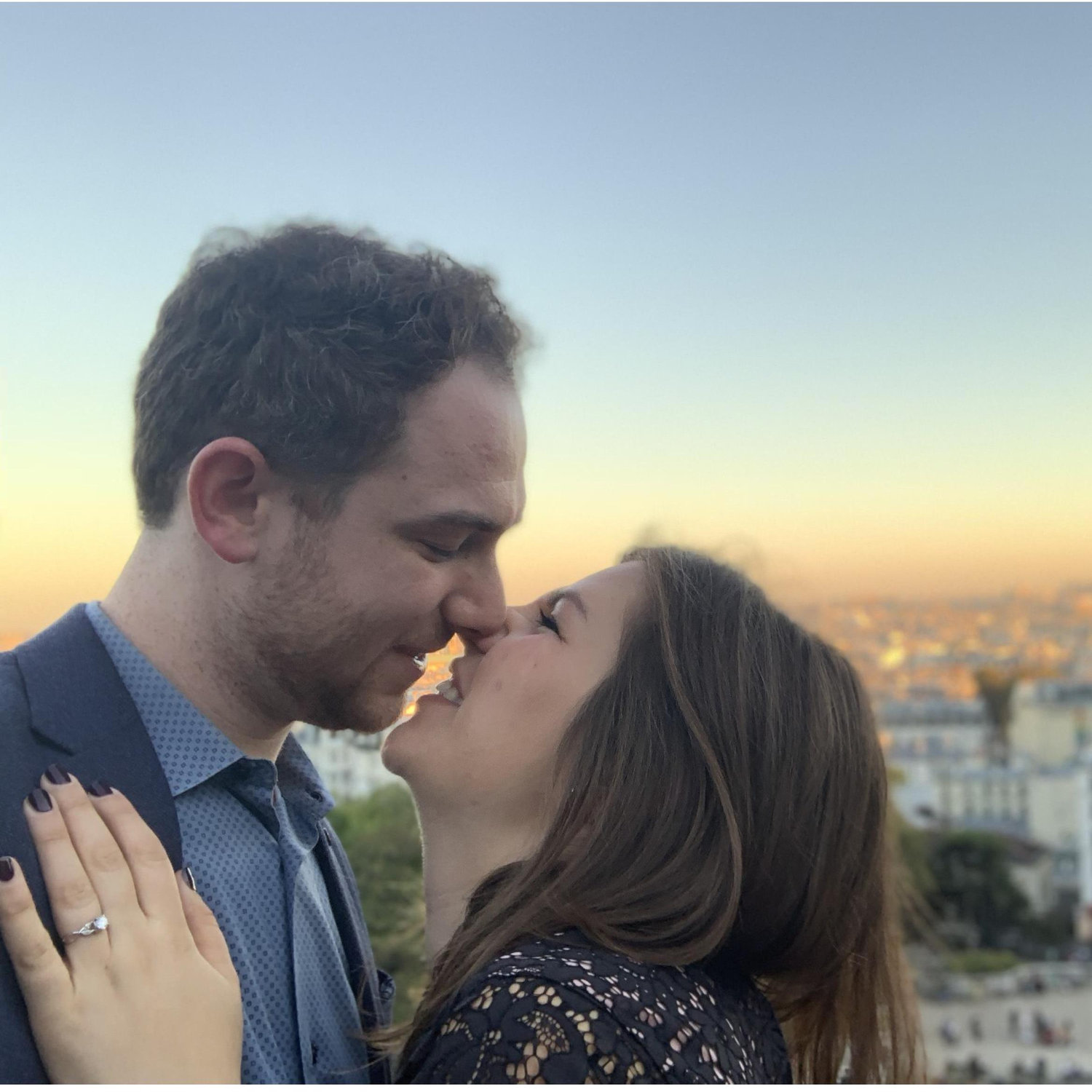 Engagement at the Sacré Cœur, 2018