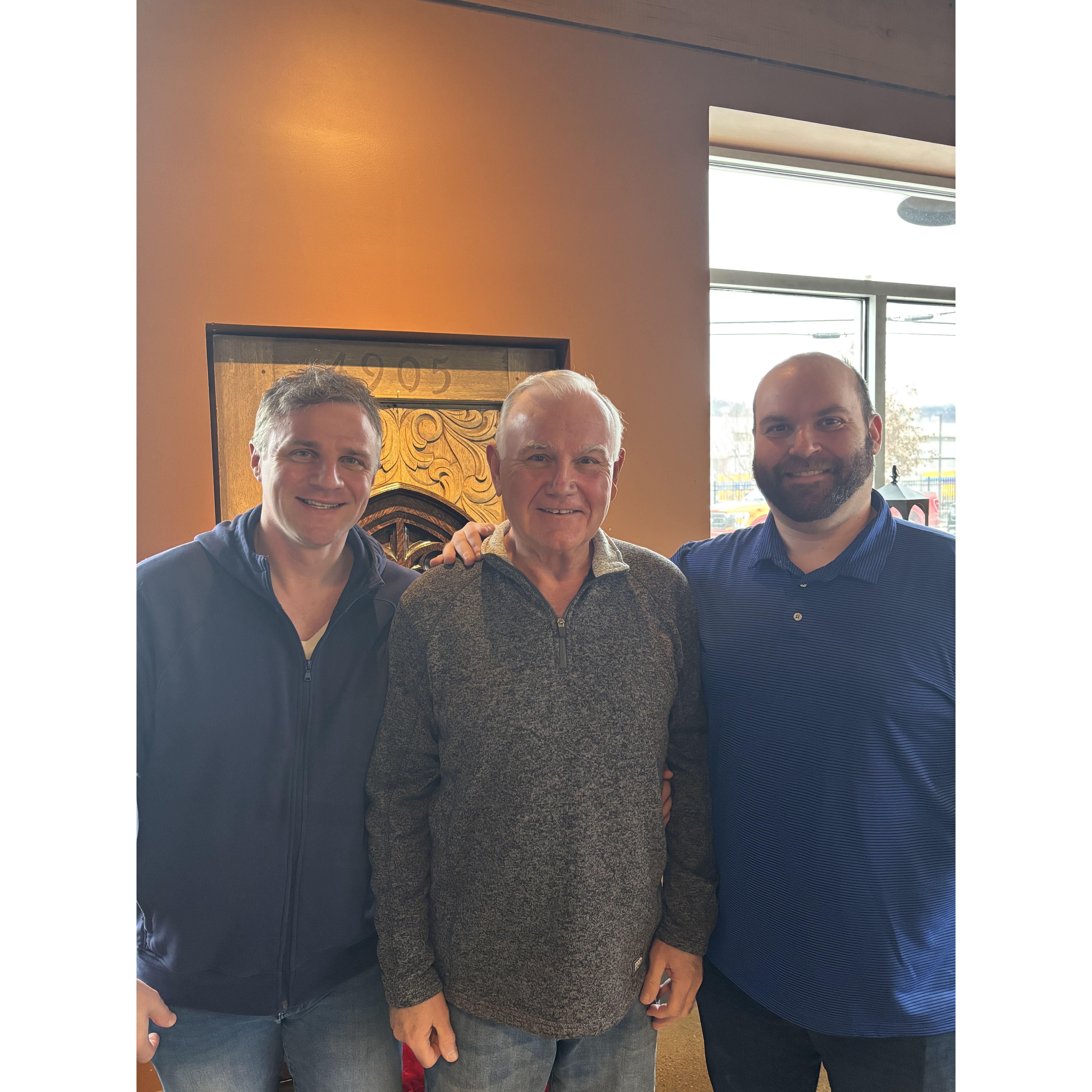 The fabulous looking Napierski men