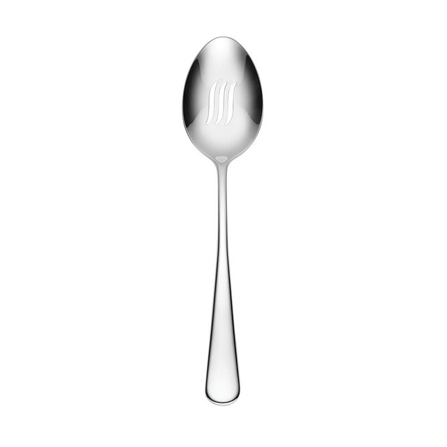 Oneida Chapman Pierced Serving Spoon, 1 Count, Metallic