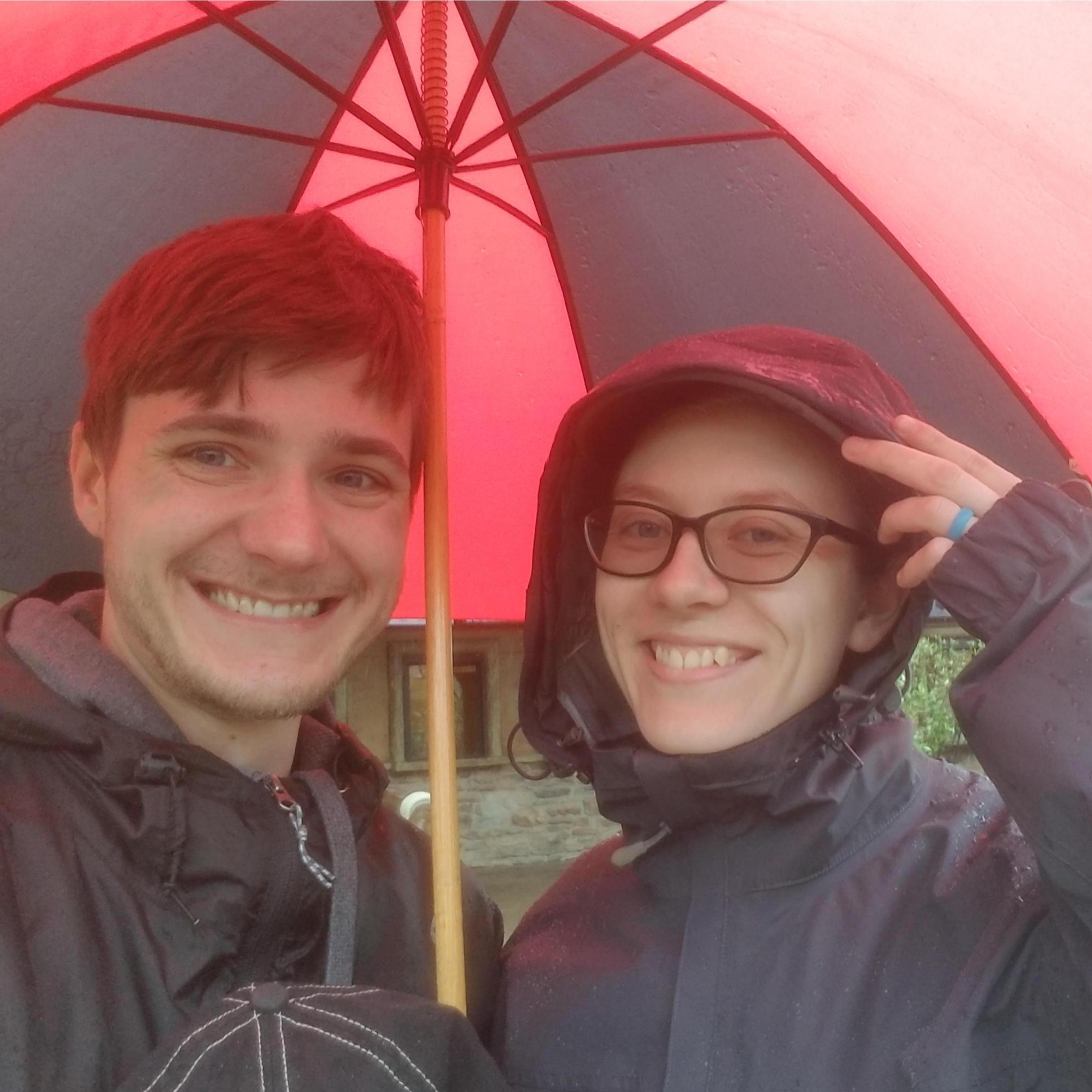 Rainy day at the Nashville Zoo.