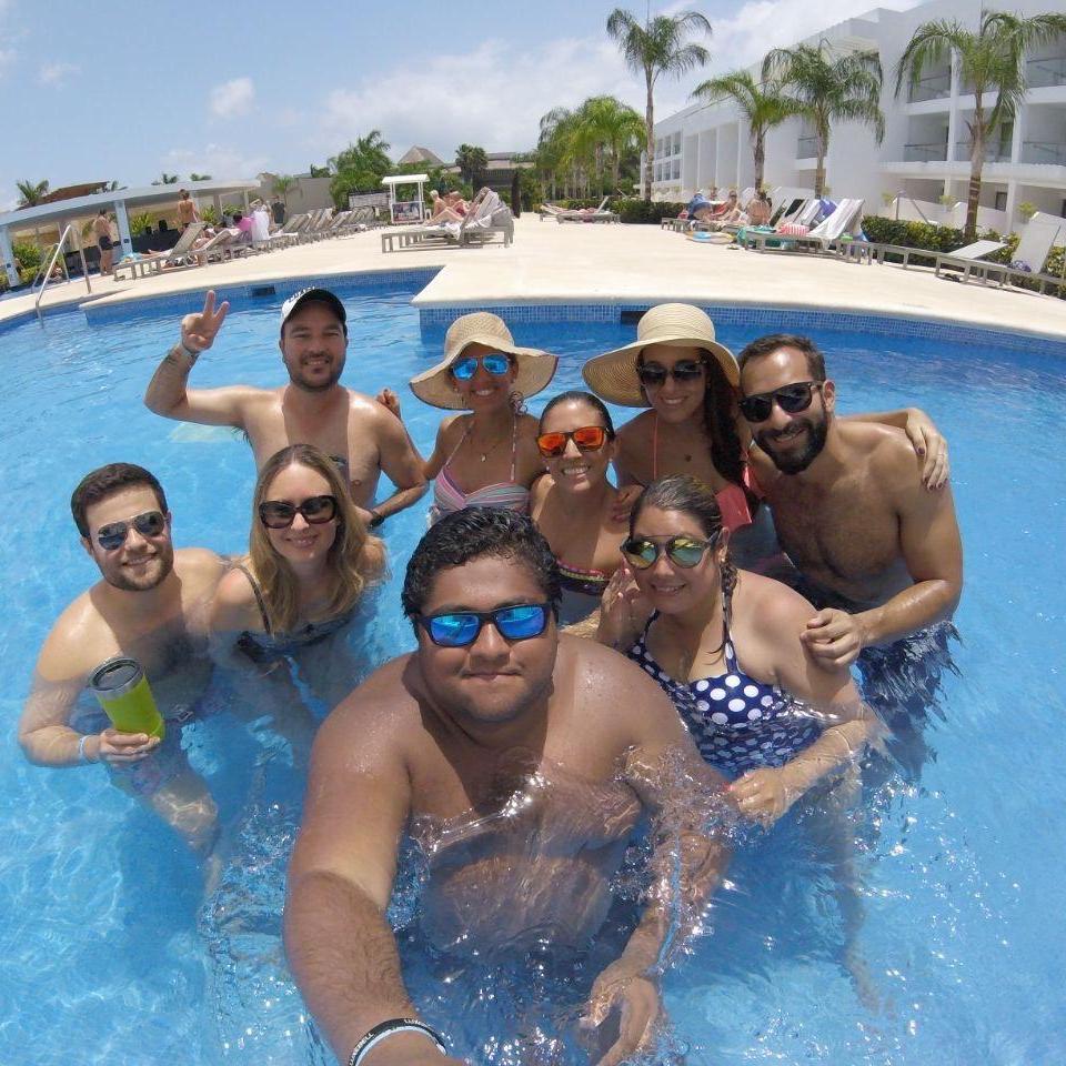 Playa del Carmen for Daniel's 15 year Reunion with his high school friends