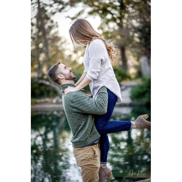 One of our photos from our engagement photos.