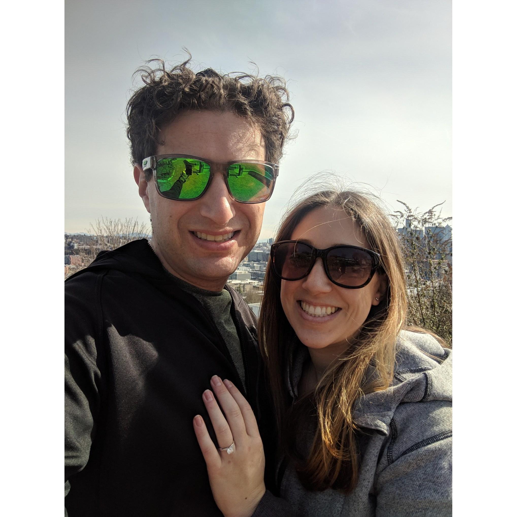 We're engaged!