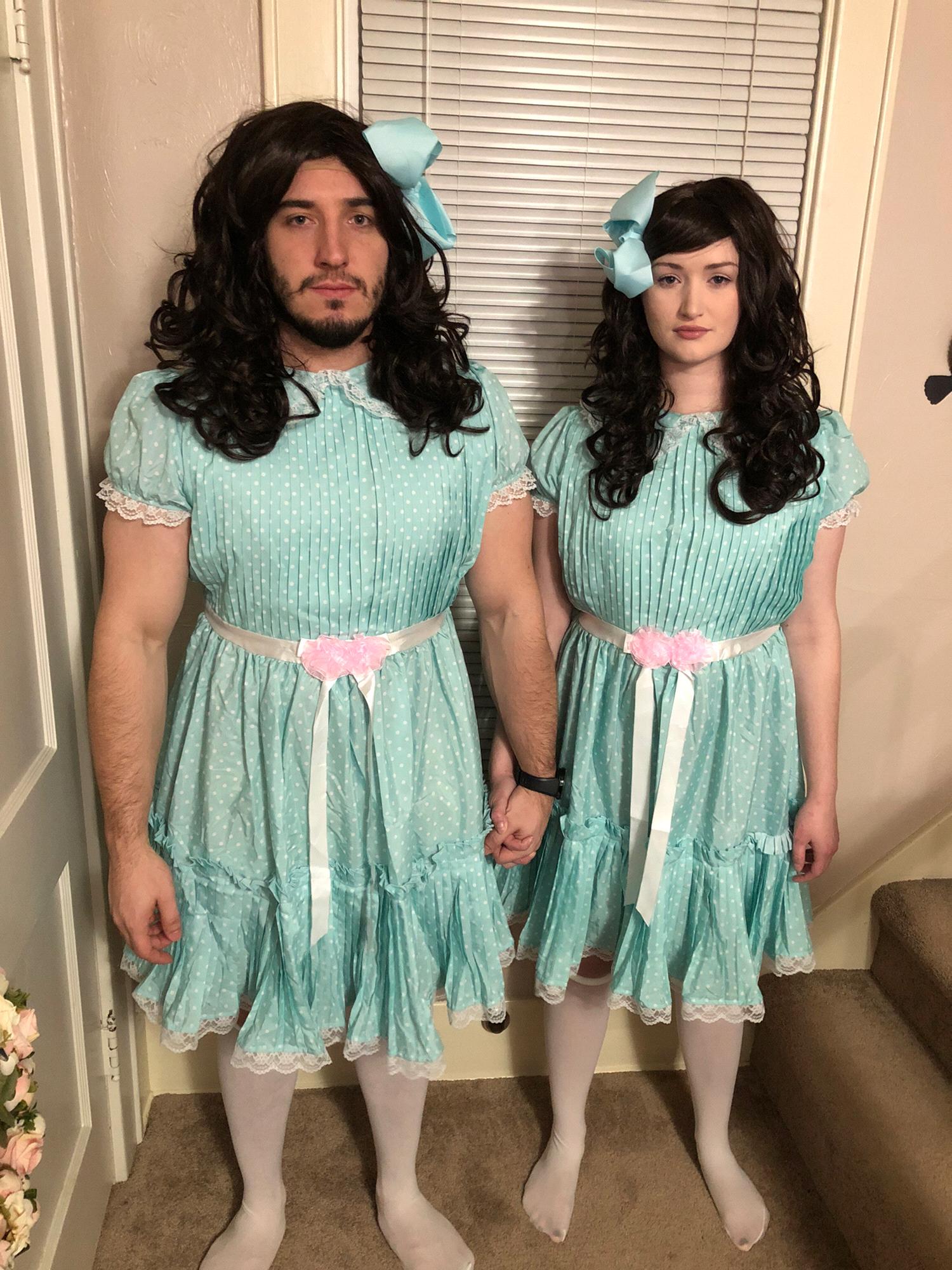 We were the shining twins! Come play with us, Danny.