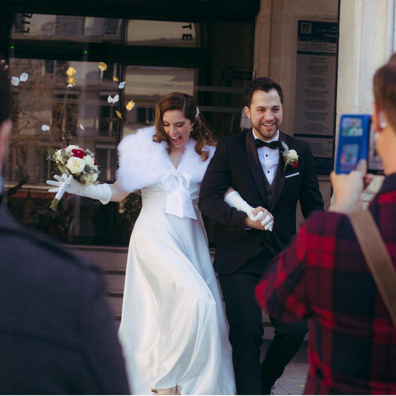 A picture from our civil wedding: February 27, 2021.