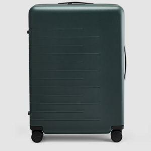 Expandable Large Check-In Suitcase - Dark Green