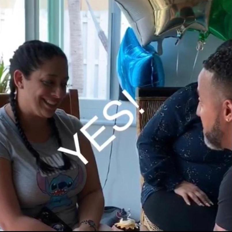 She said "YES"