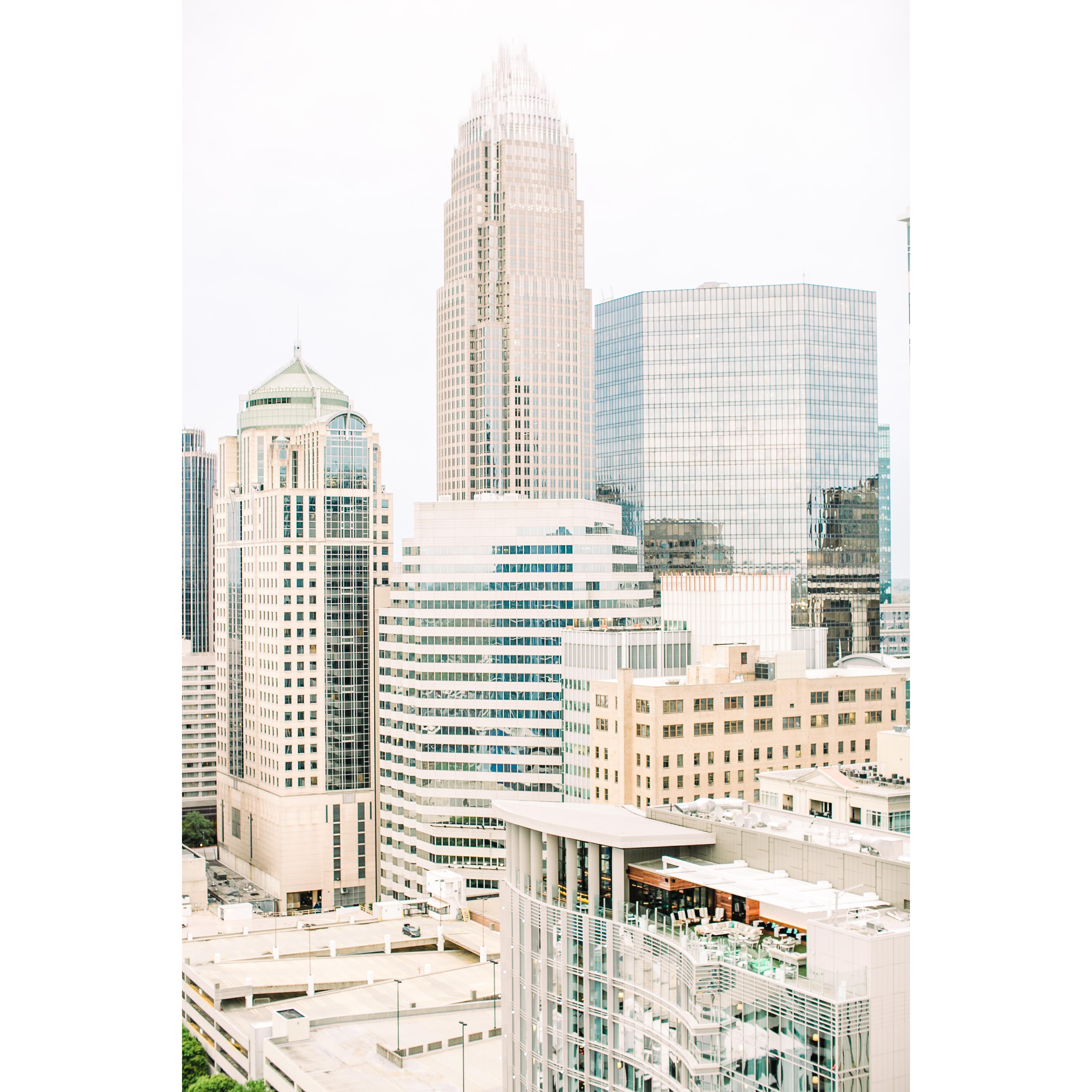 Taken off of the balcony of Marks first apartment
