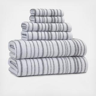 Hudson Stripe Wash Cloth