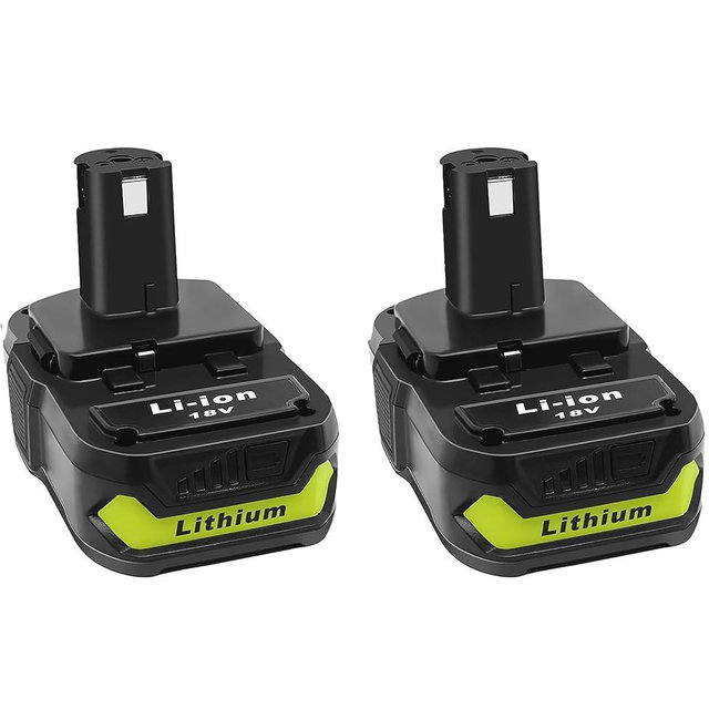 CELL9102 2Packs Replacement 18V Battery 3.0Ah for Ryobi 18V One+ Tools, with Advanced Protection Circuit
