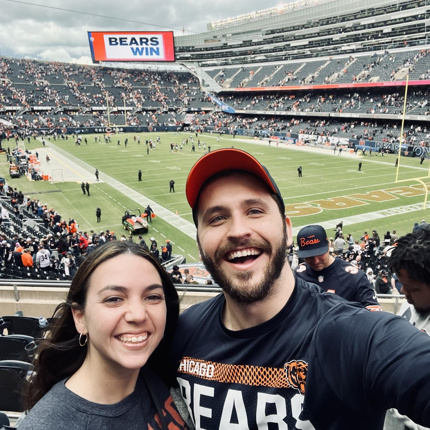 Jack's first bears game September 2022