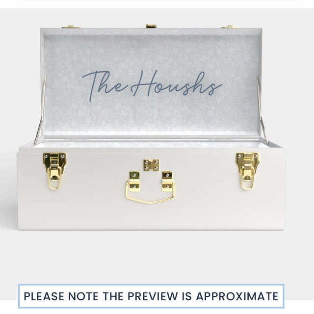 Petite Trunk - White