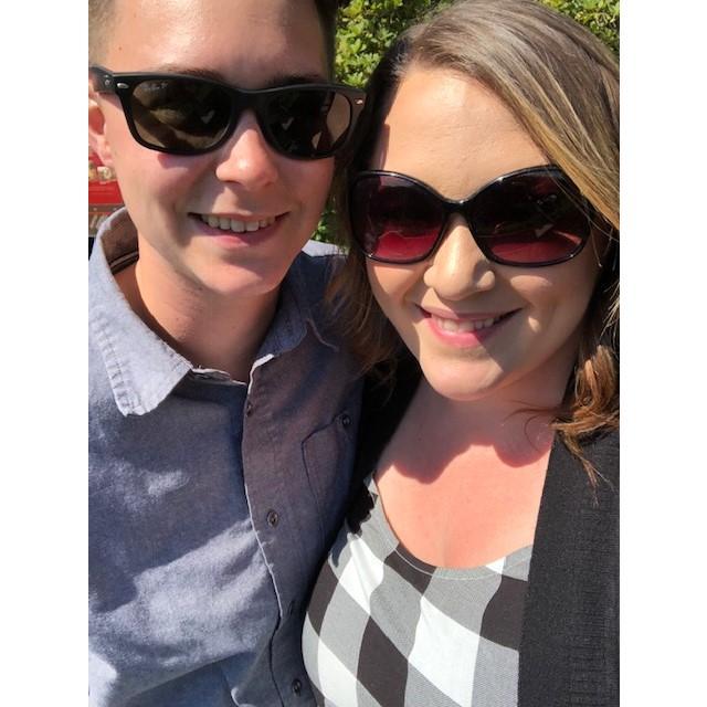 Right after we got engaged!!!