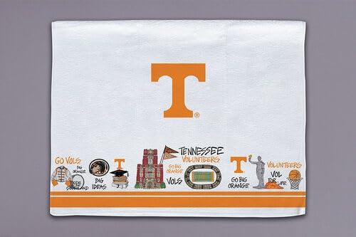 Magnolia Lane Tennessee Icon Towel, 26-inch Length, Hand Towel, Kitchen, Kitchen Accessories