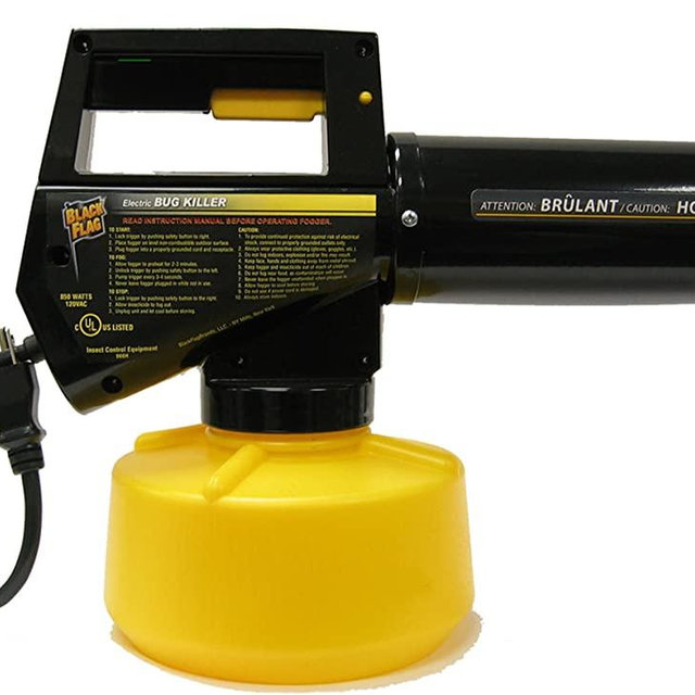 Black Flag 190107 Electric Insect Fogger for Killing and Repelling Mosquitoes, Flies, and Flying Insects Outdoors