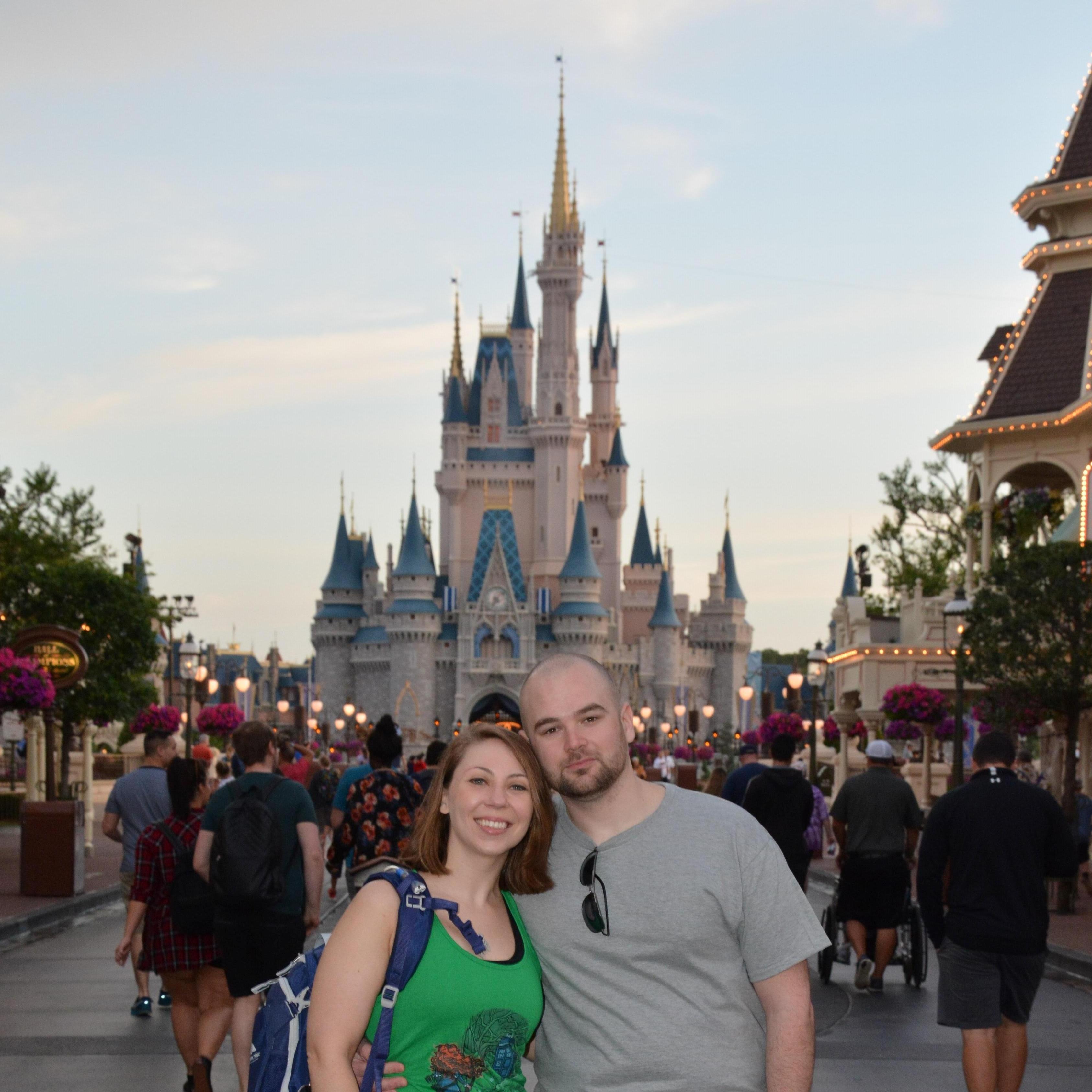 Who knew that 4 years later, we'd be getting married in Disney?!