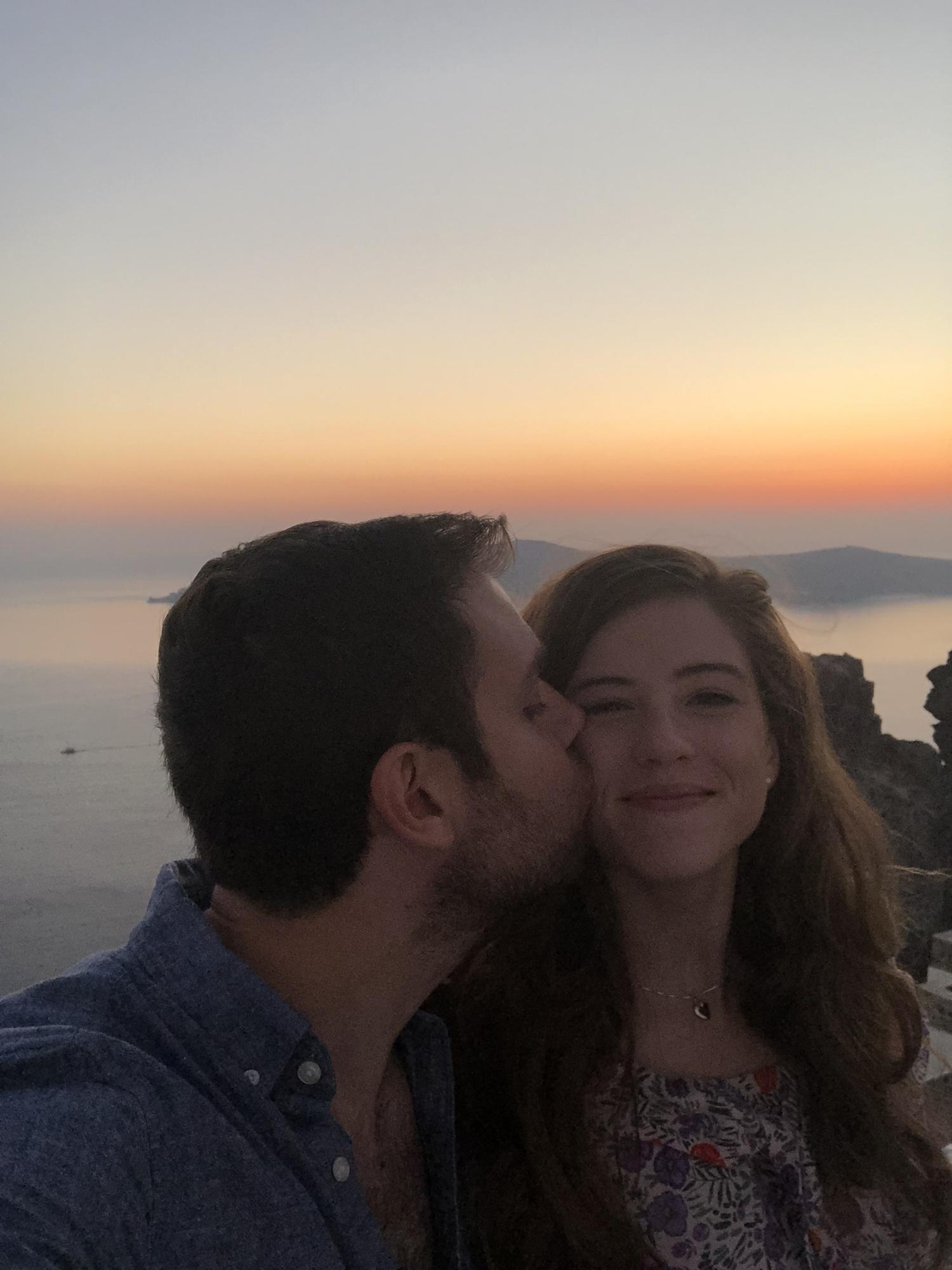 Nothing like a Santorini sunset!