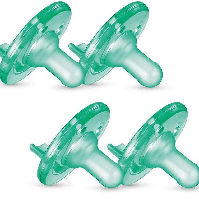 Philips AVENT Soothie 3-18 months, green/green, 4 pack, SCF192/45