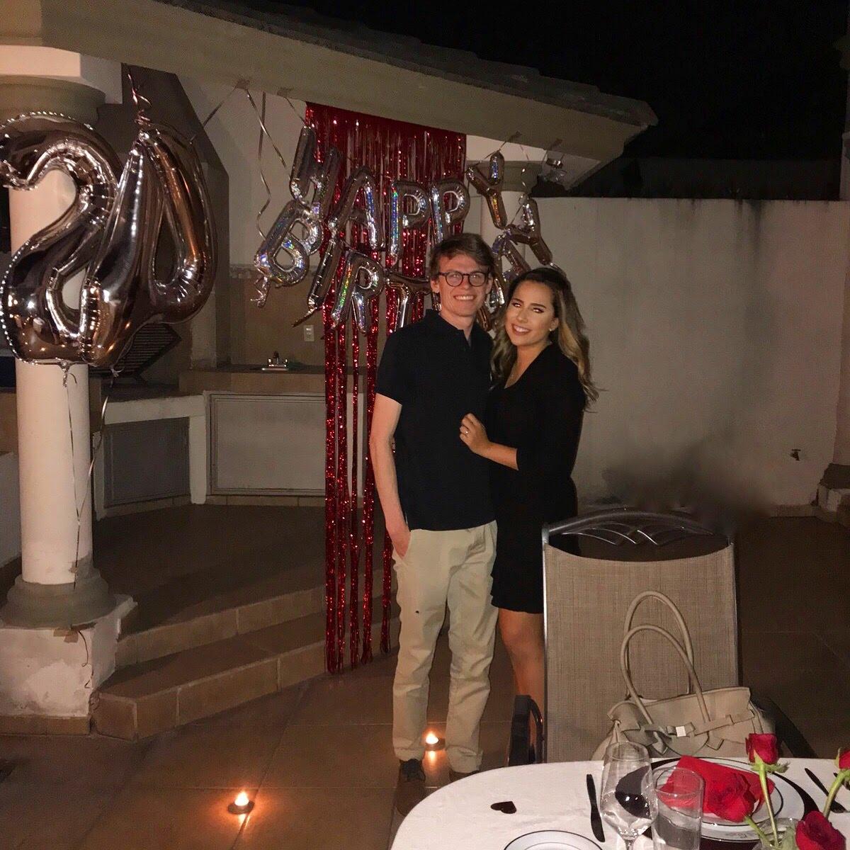 Our 6 month anniversary and Leo's 24 Birthday