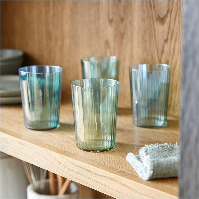 Gems Tumbler, 19 oz, Jade, Set of 4