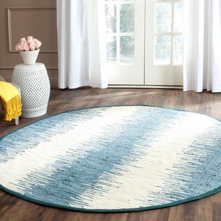 Montauk Flat Weave Tone Round Rug
