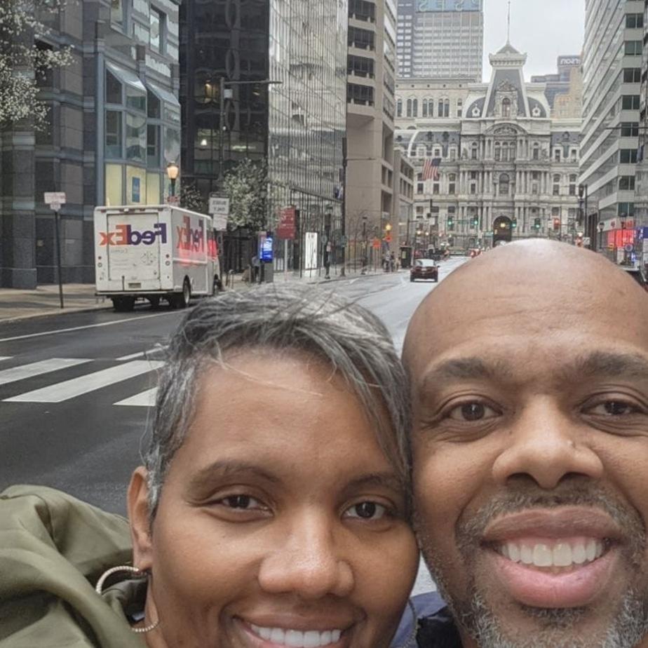 Out running errands in Downtown Philly