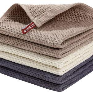 Kitchen Dish Cloths, 6-Pack, Mixed Color