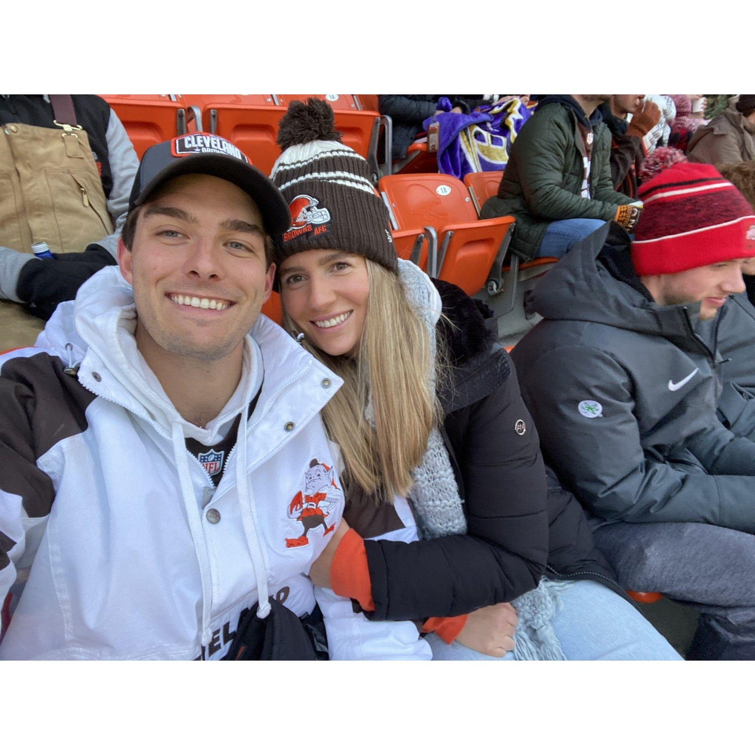 Loyal (+ disappointed) Browns fans