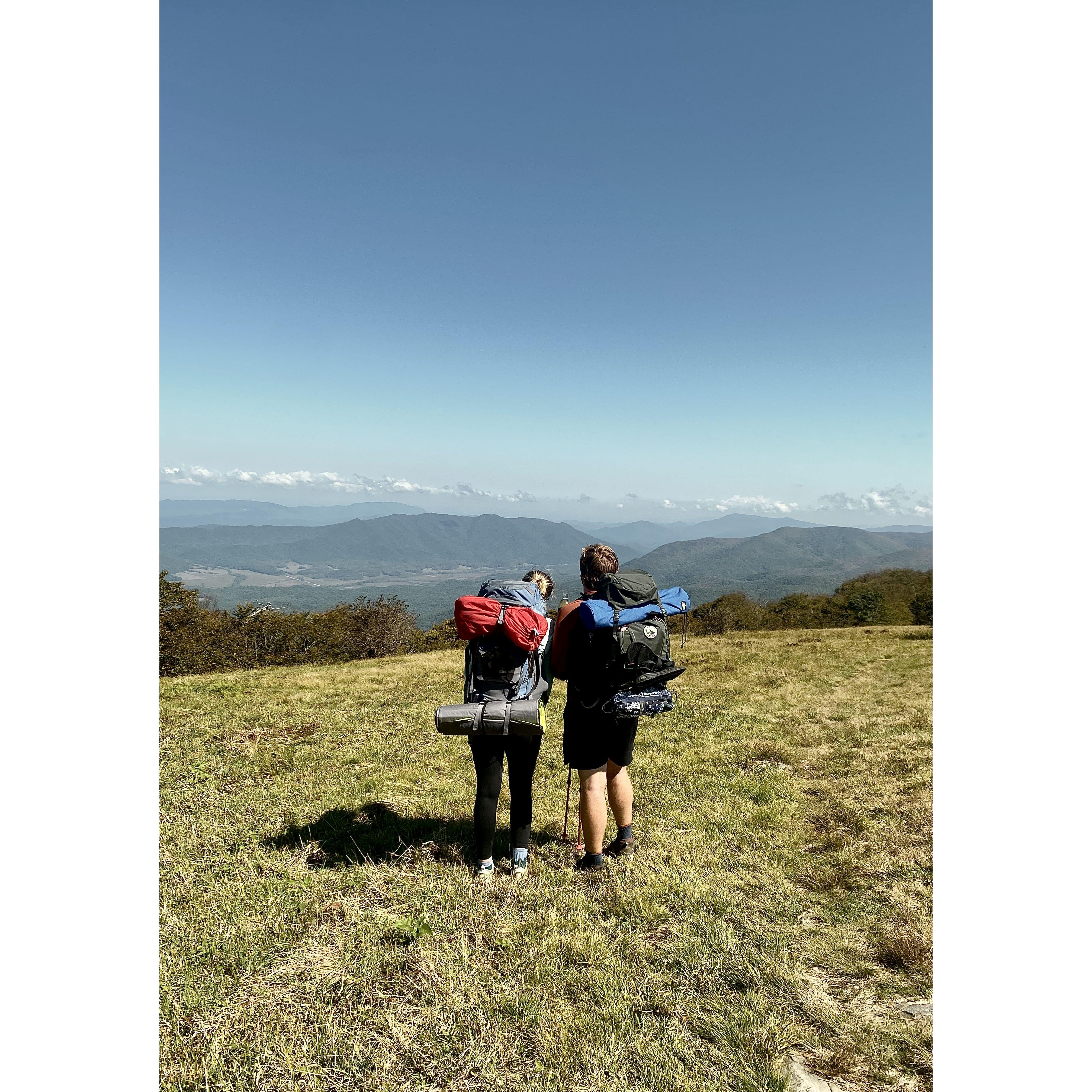 Backpacking trip on Gregory Bald