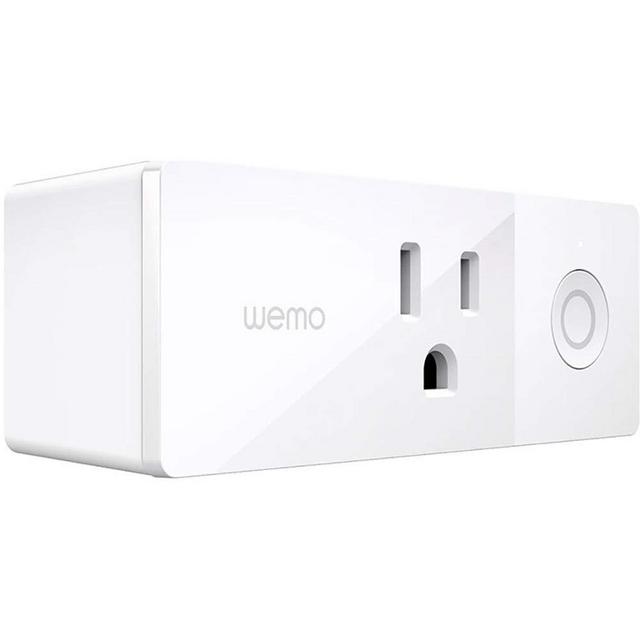 Wemo Mini Smart Plug, WiFi Enabled, Works with Alexa, Google Assistant & Apple HomeKit