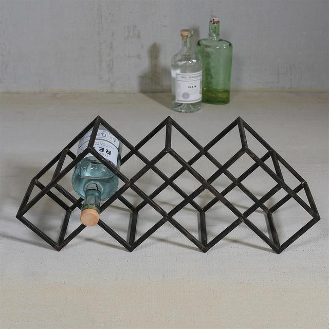 Iron Bottle Wine Rack