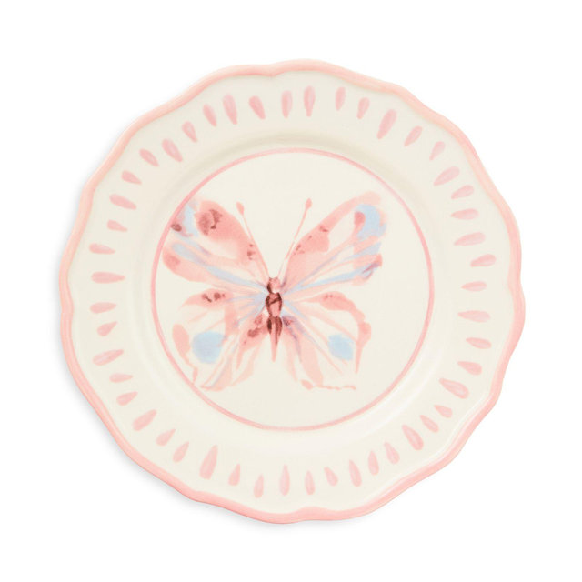 MacKenzie-Childs Butterfly Hill Salad Plate