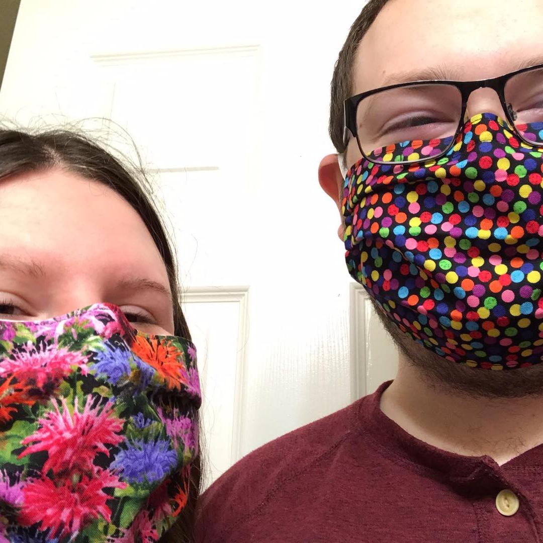Colorful mask time