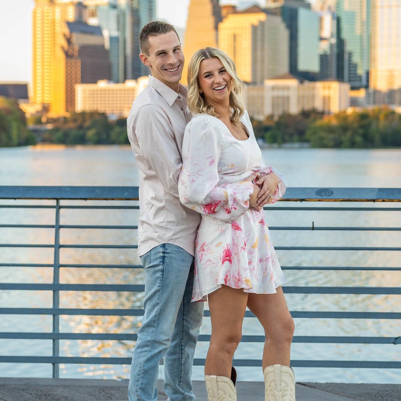 One of the last photos of us at Lady Bird Lake before moving to Ohio