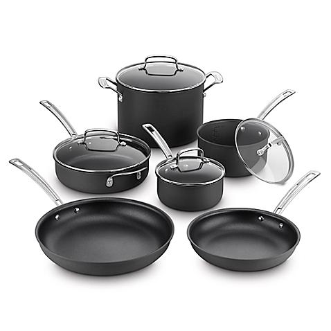 Cuisinart® Kitchen Pro™ Nonstick Hard Anodized 10-Piece Cookware Set